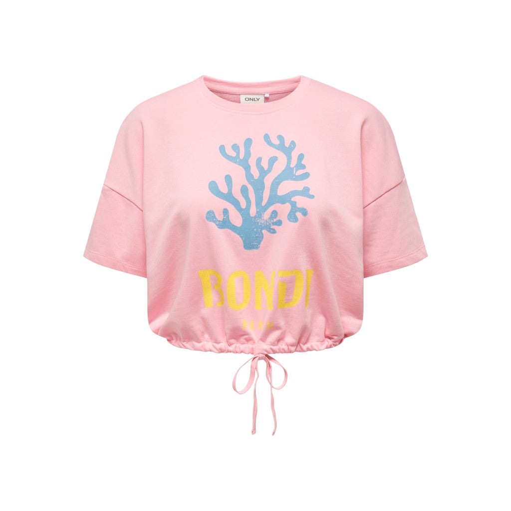 Cropped ONLSILLE Candy Pink Bondi