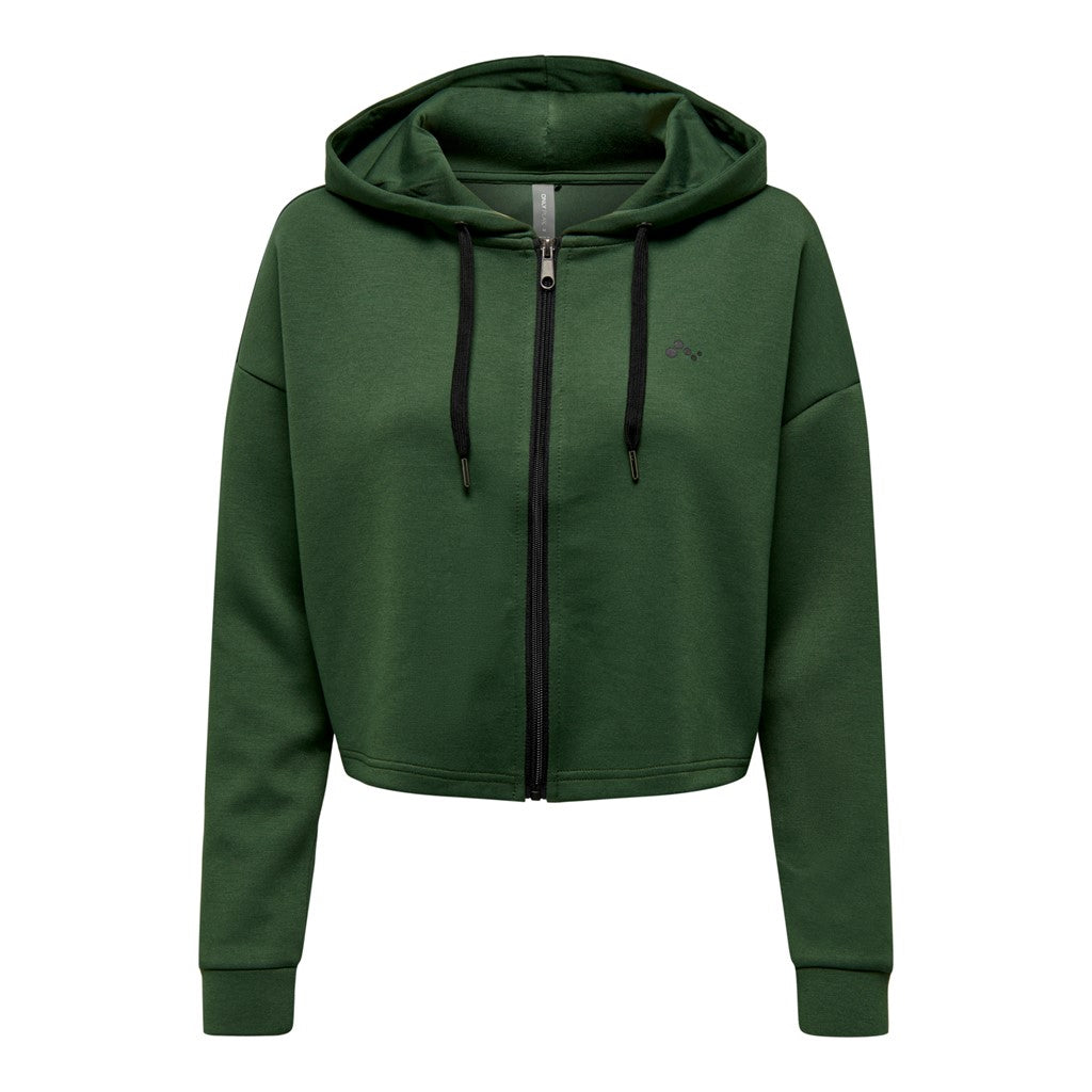 ONPSASH cropped sweatshirt with zipper